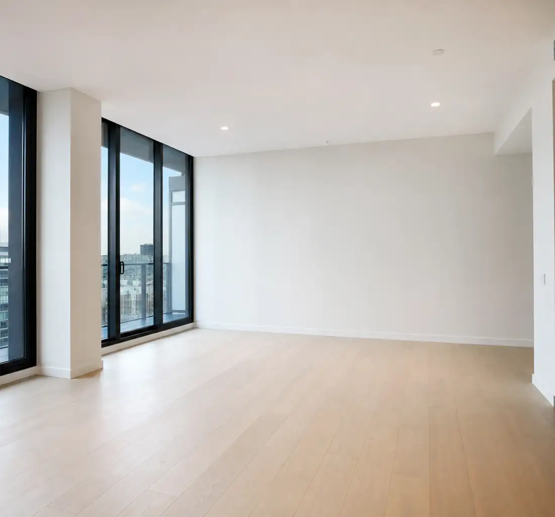 Modern living area kept fresh with regular home cleaning