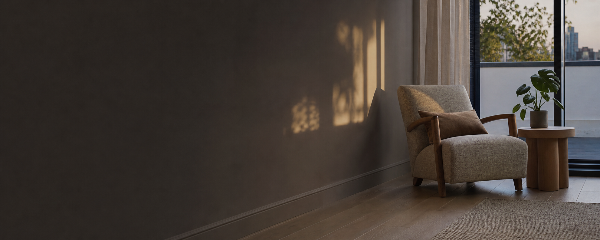 Calm, clean home ready to enjoy