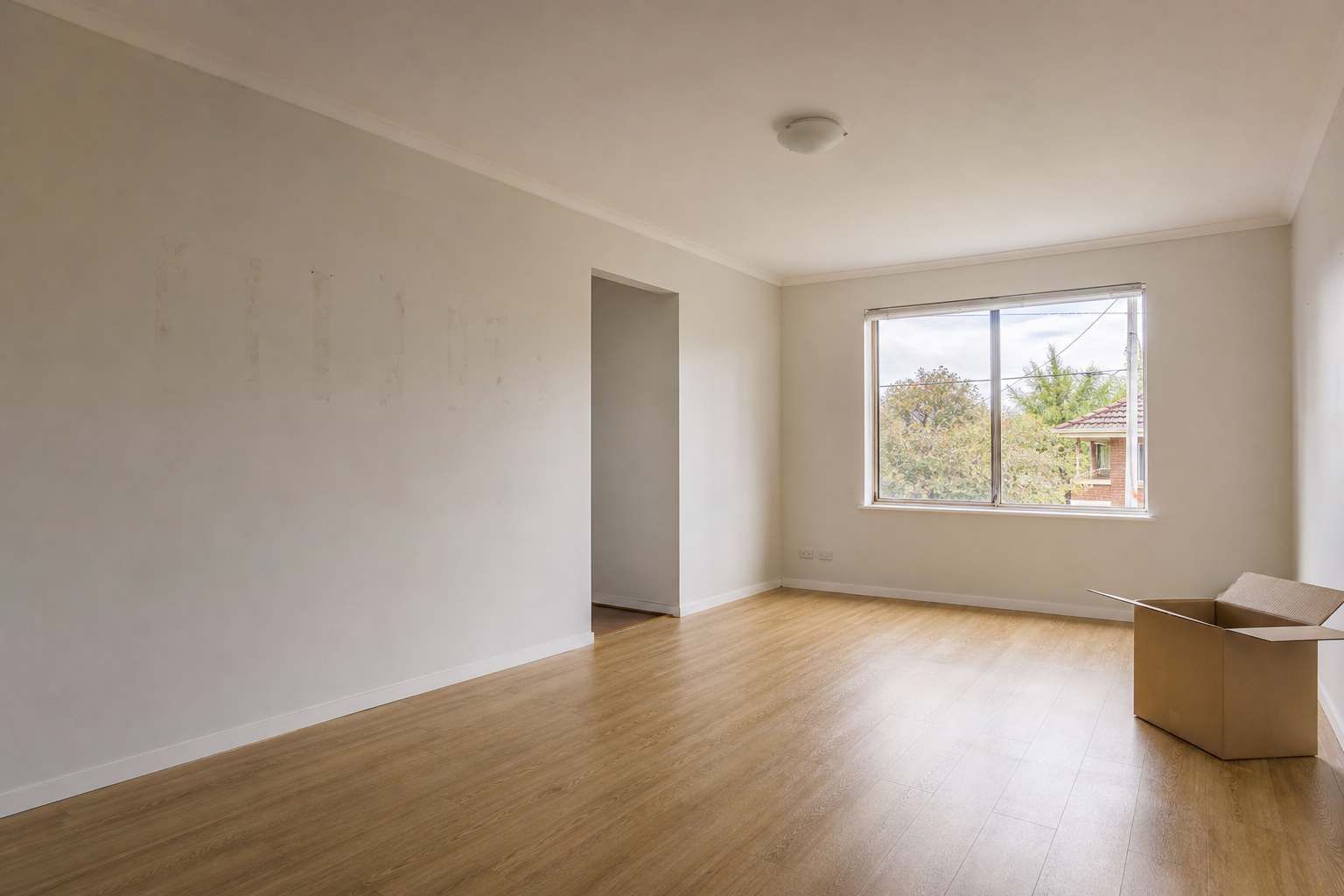 Bright empty Melbourne home prepared with a move-in cleaning checklist
