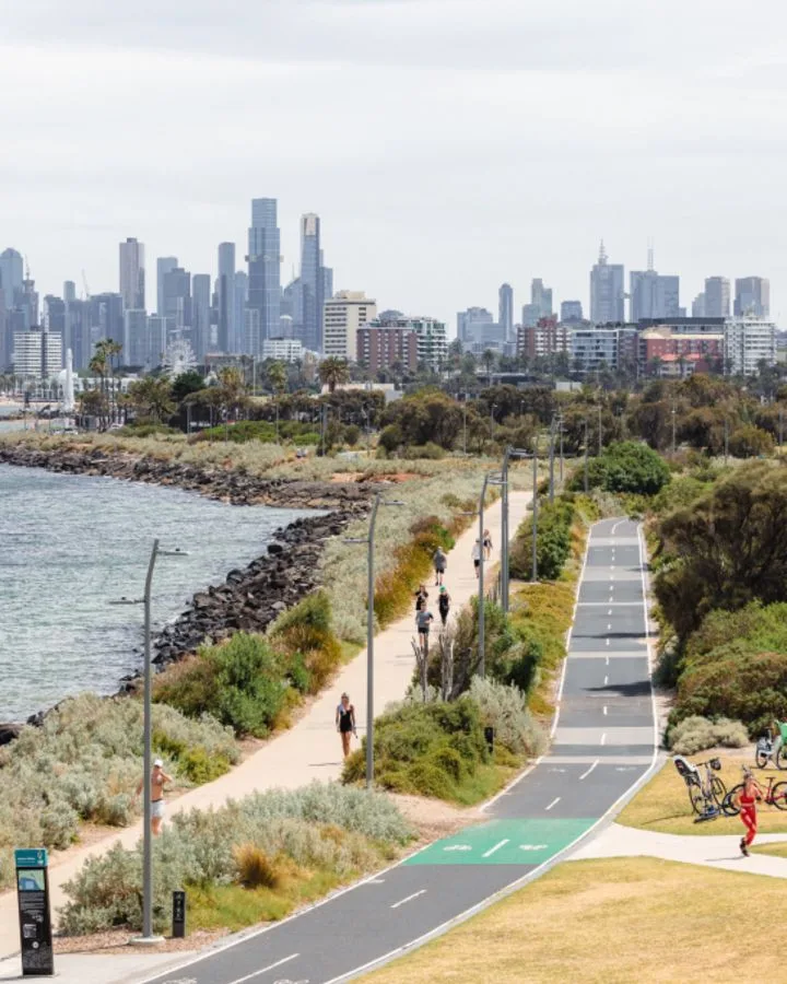 Elwood neighbourhood streetscape and local homes