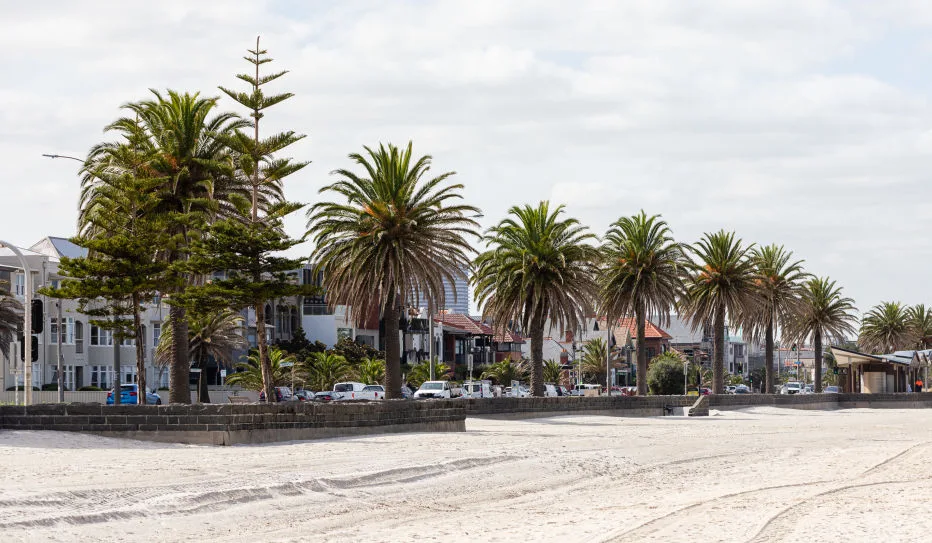 Middle Park streetscape and local homes
