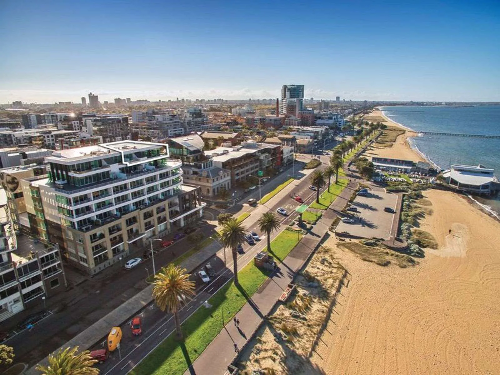 Port Melbourne beach and foreshore