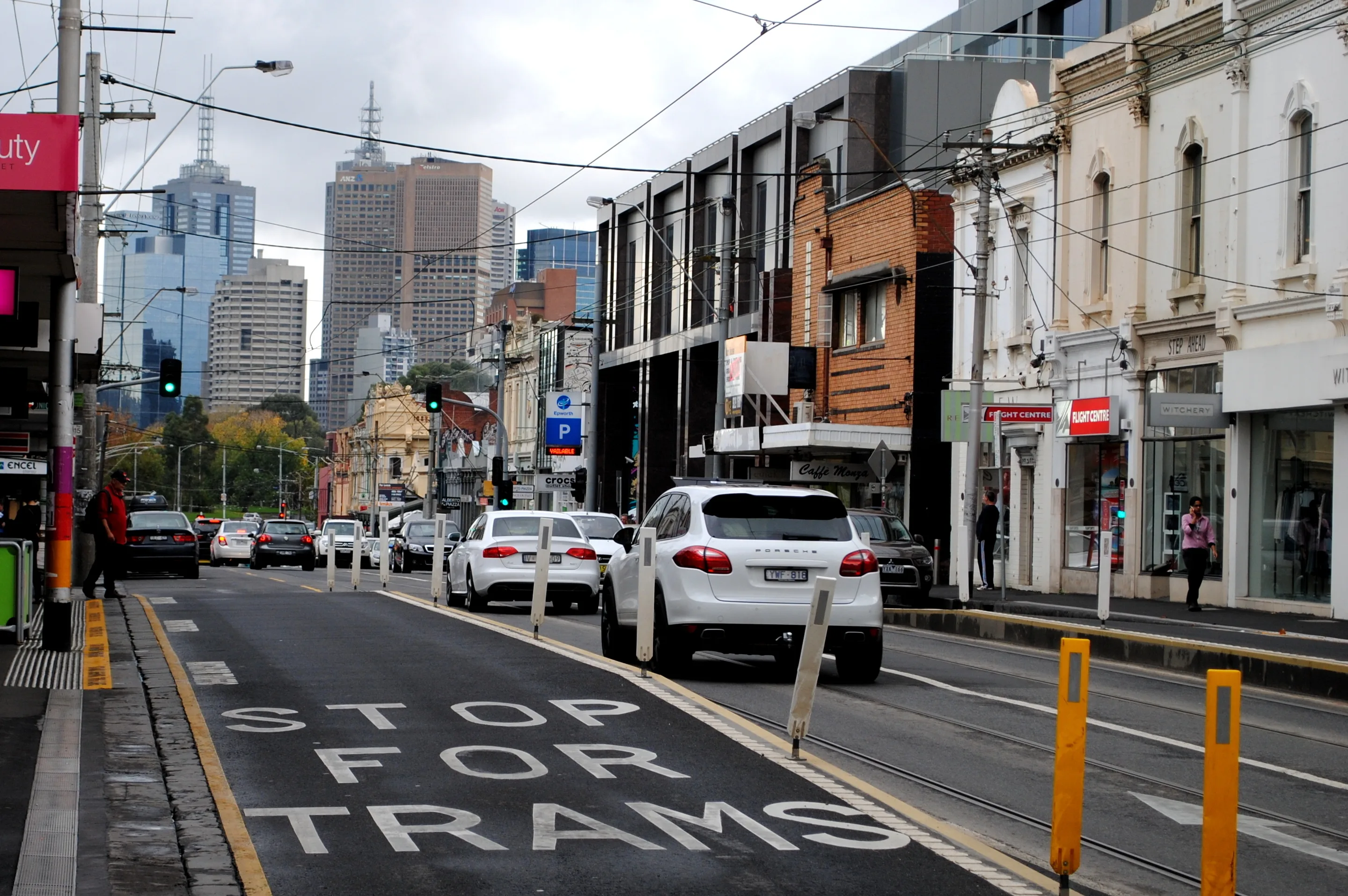 Richmond local streetscape and neighbourhood architecture