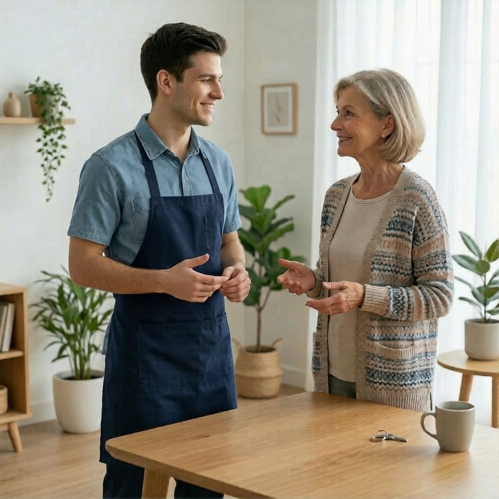 Step 3: Meet cleaner